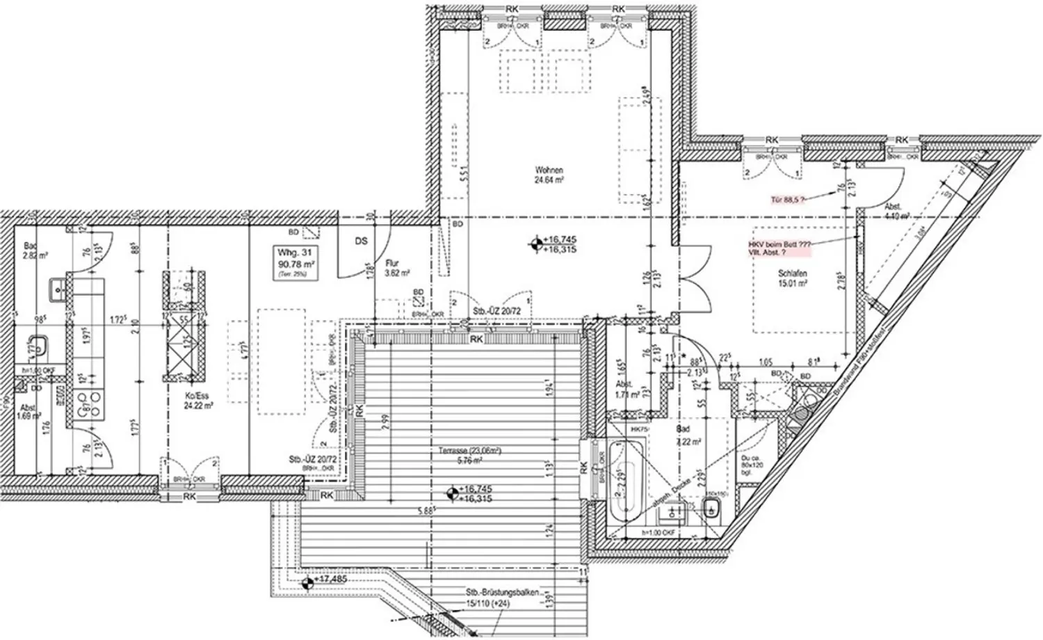 2 Zimmer Wohnung mit 97 m² in Hamburg – Bild 4