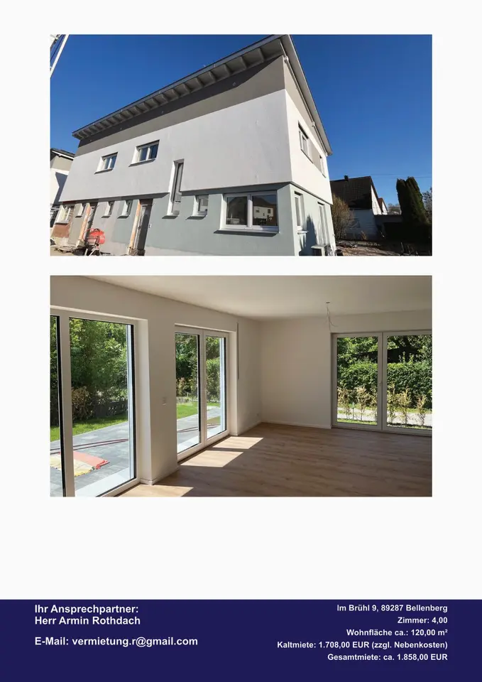 4 Zimmer Haus mit 120 m² in Günzburg – Bild 1