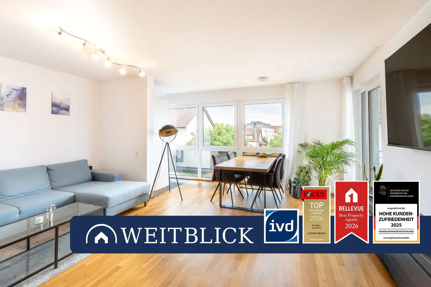 3 Zimmer Wohnung mit 50 m² in Vaihingen an der Enz – Bild 3