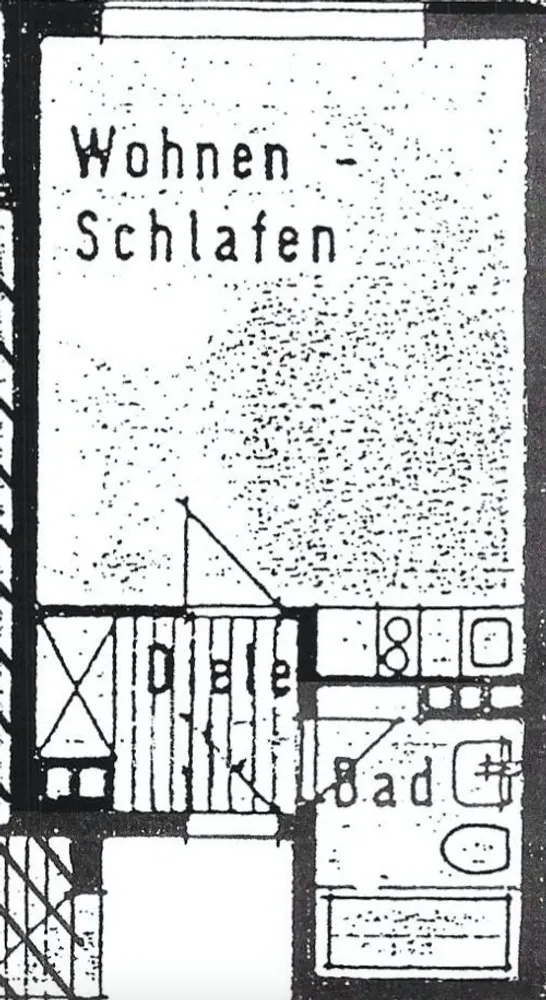 1 Zimmer Wohnung mit 25 m² in Karlsruhe – Bild 10