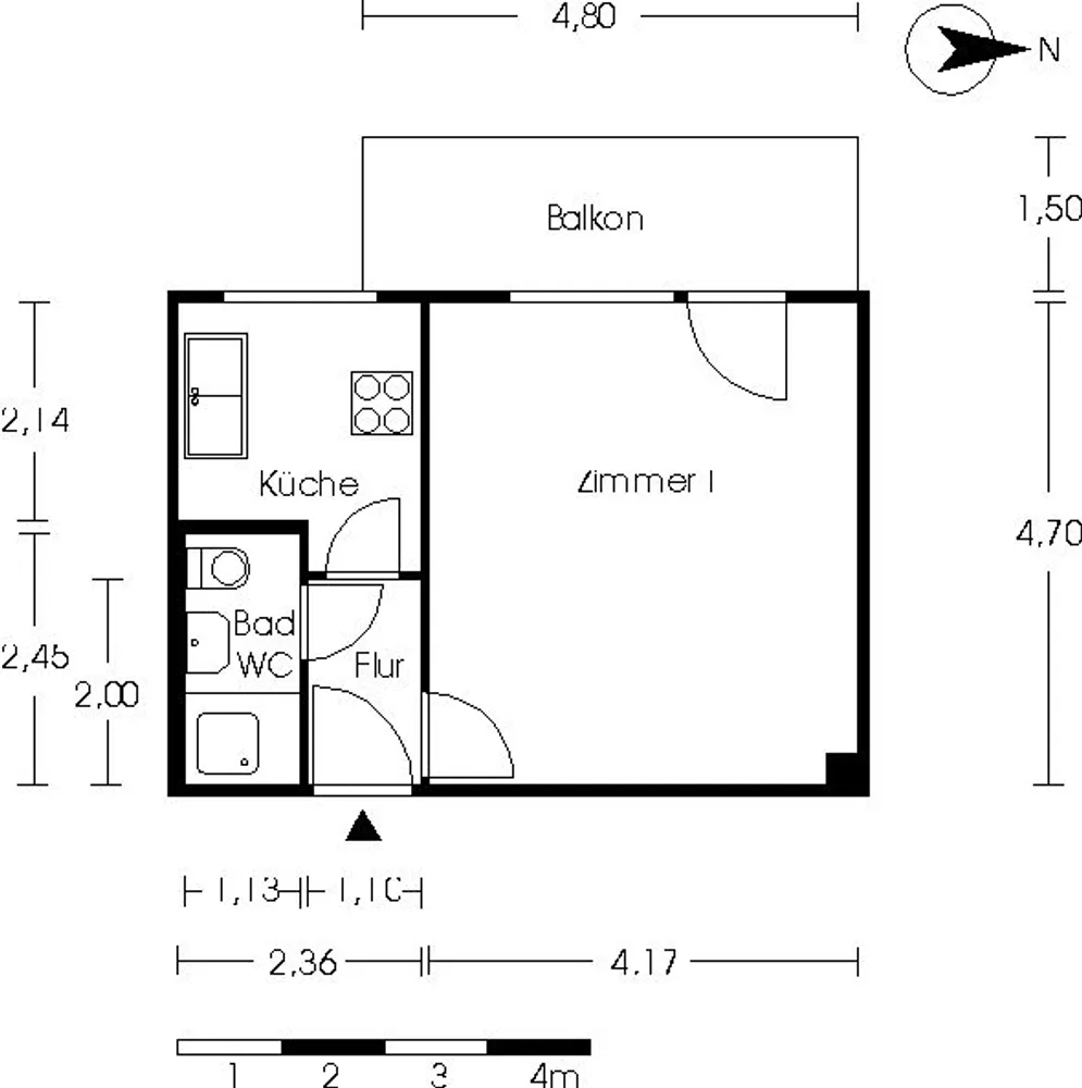 1 Zimmer Wohnung mit 33 m² in Berlin – Bild 5