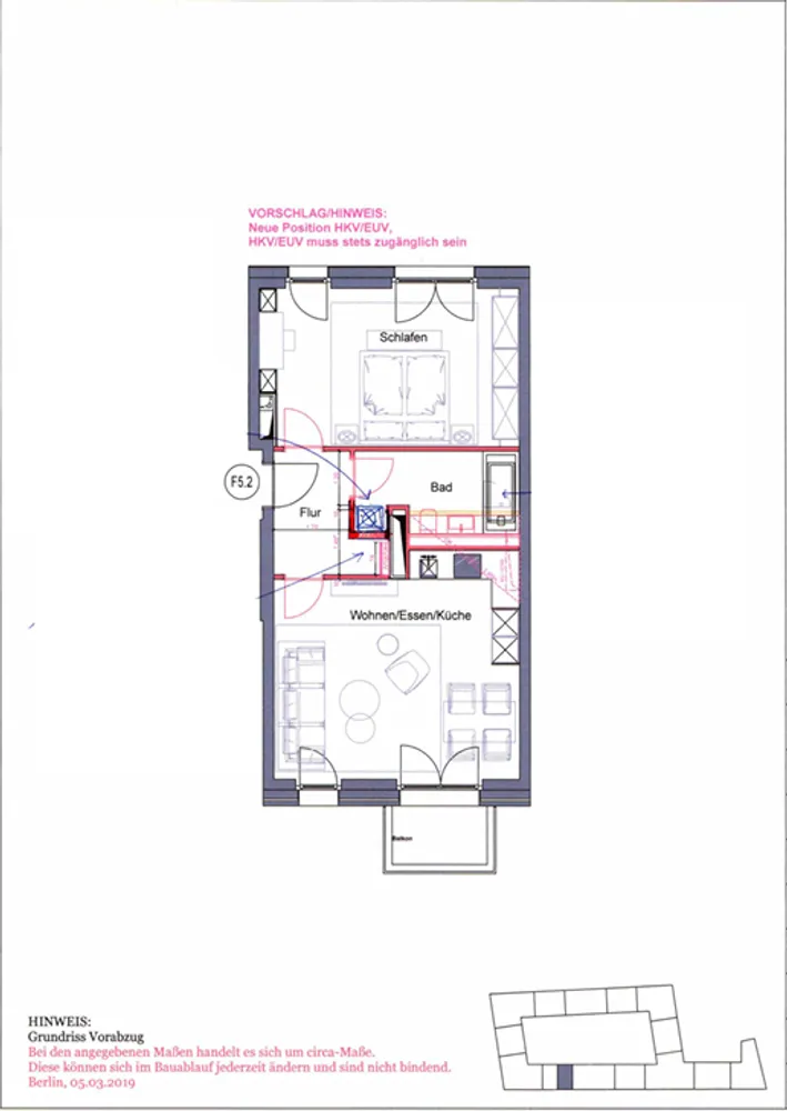 2 Zimmer Wohnung mit 61 m² in Berlin – Bild 10