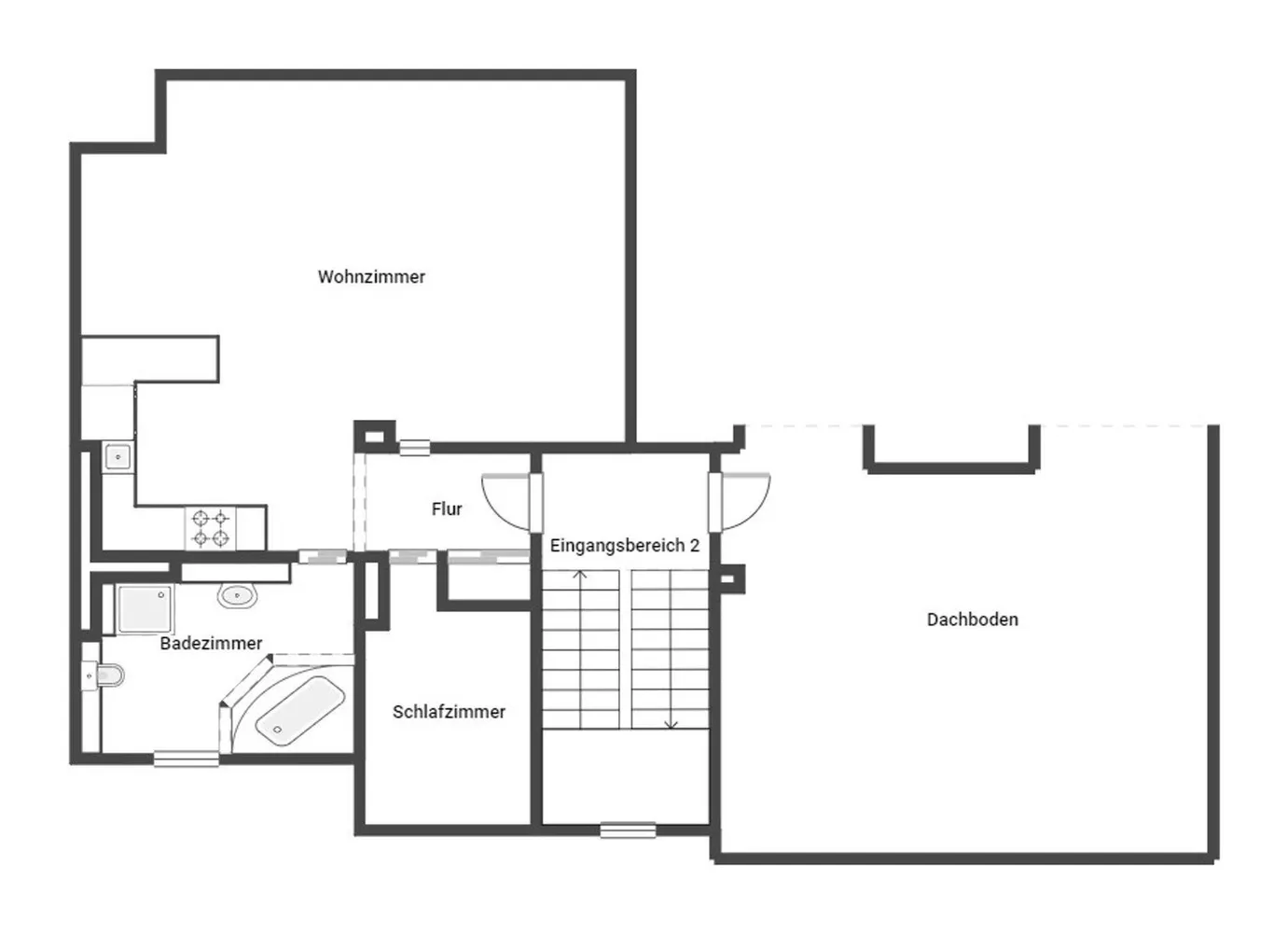 2 room apartment with 48 m² in Brunswick – Photo 10