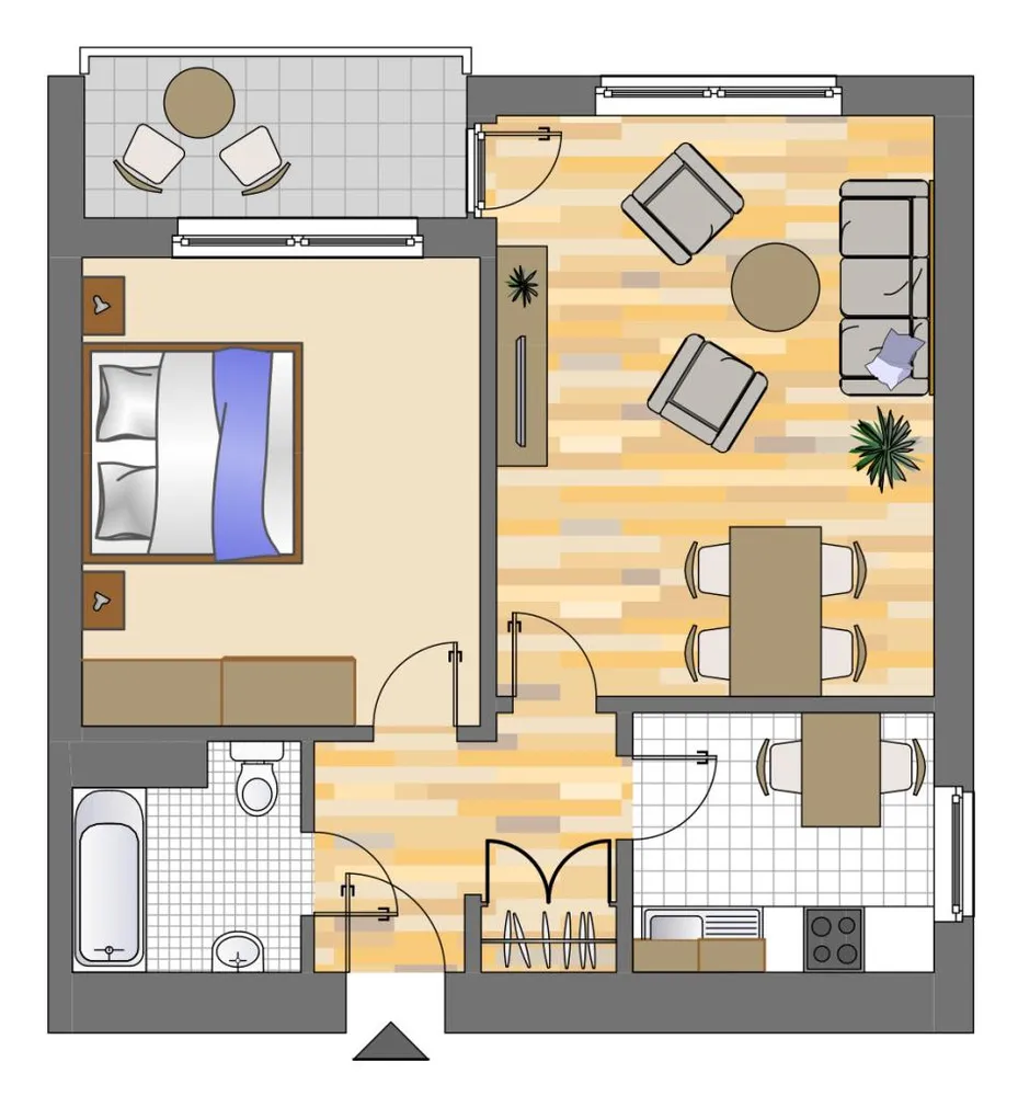 2 Zimmer Wohnung mit 55 m² in Velbert – Bild 4