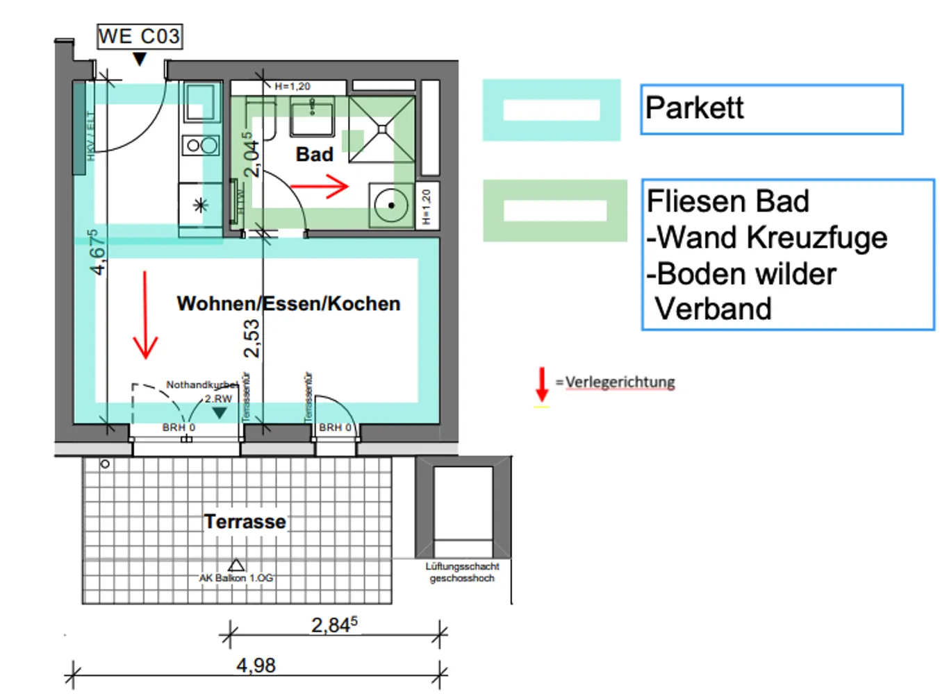 1 Zimmer Wohnung mit 28 m² in Frankfurt am Main – Bild 6