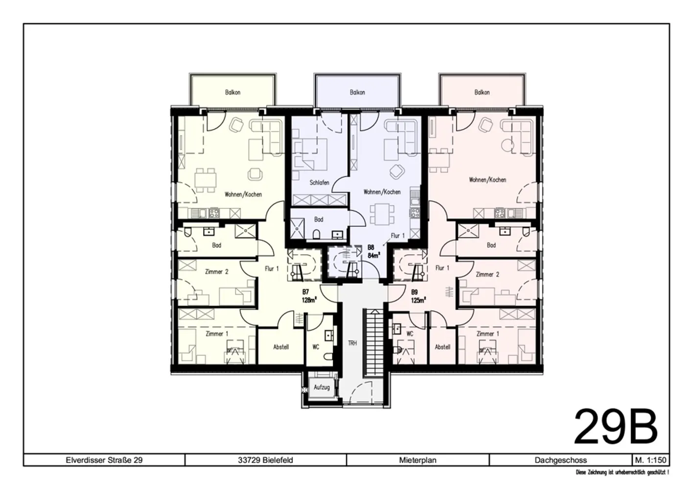 3 room apartment with 84 m² in Bielefeld – Photo 11