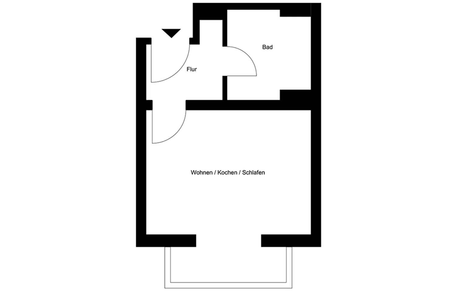 1 Zimmer Wohnung mit 29 m² in München – Bild 6