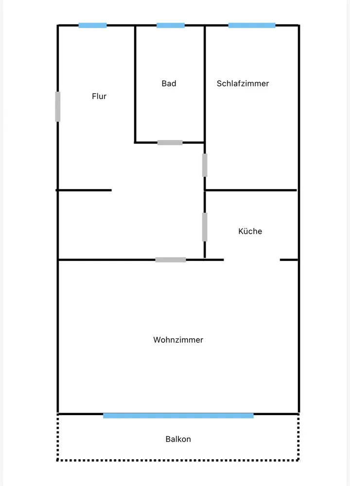 2 Zimmer Wohnung mit 43 m² in Bielefeld – Bild 9