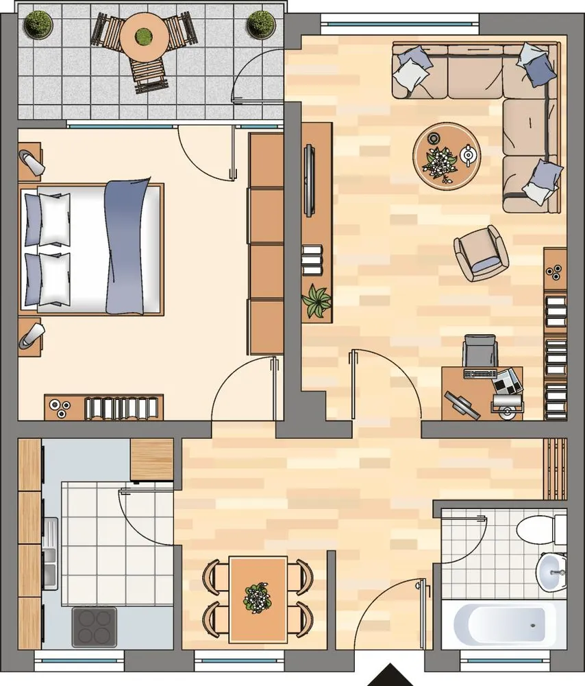 2 Zimmer Wohnung mit 58 m² in Dortmund – Bild 5