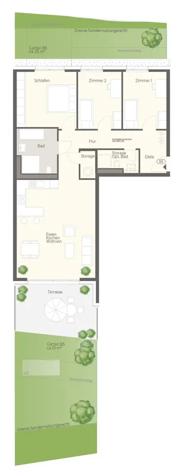 5 Zimmer Wohnung mit 109 m² in Schwäbisch Hall – Bild 4