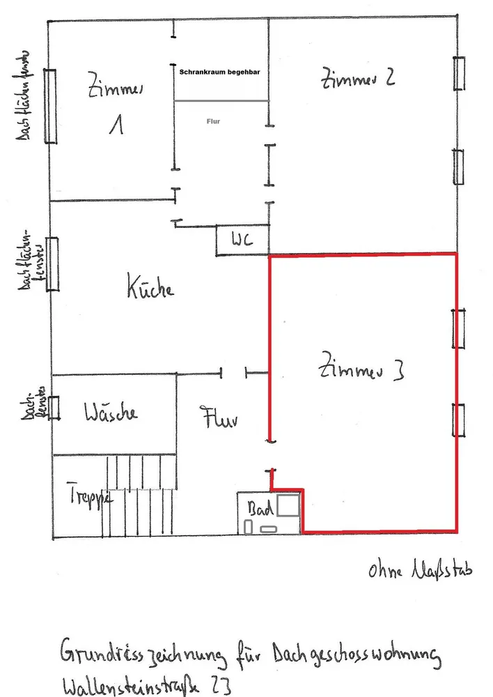 1 Zimmer Wohnung mit 25 m² in Hannover – Bild 3