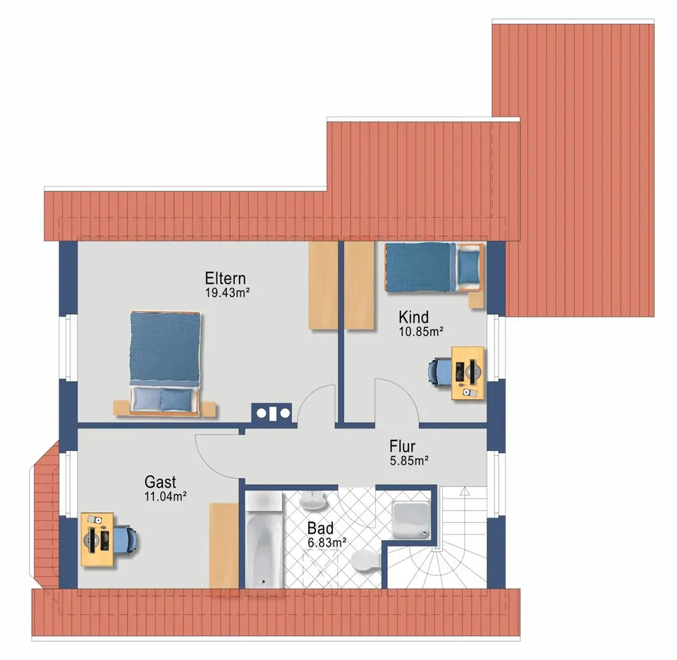 4 Zimmer Haus mit 114 m² in Hildesheim – Bild 9