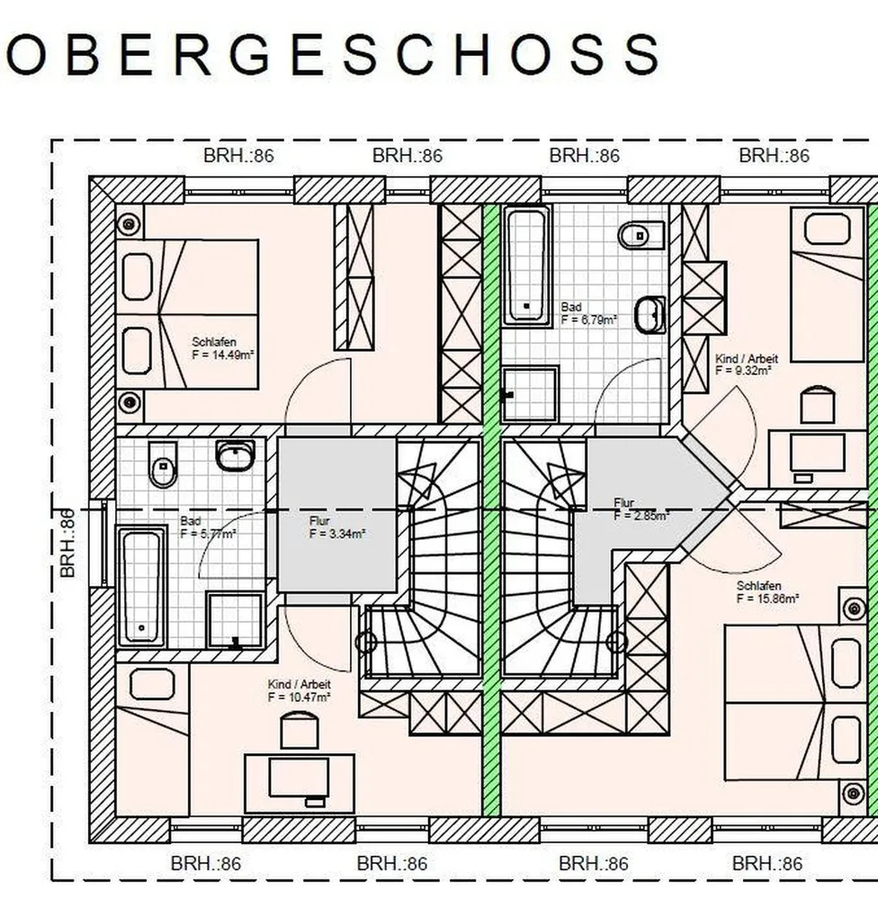 3 Zimmer Haus mit 90 m² in Berlin – Bild 3