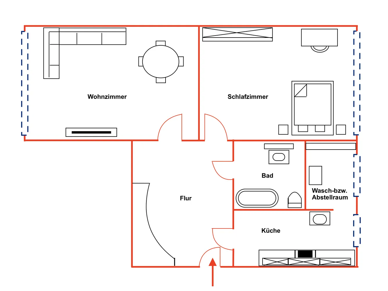2 Zimmer Wohnung mit 75 m² in Hamburg – Bild 11