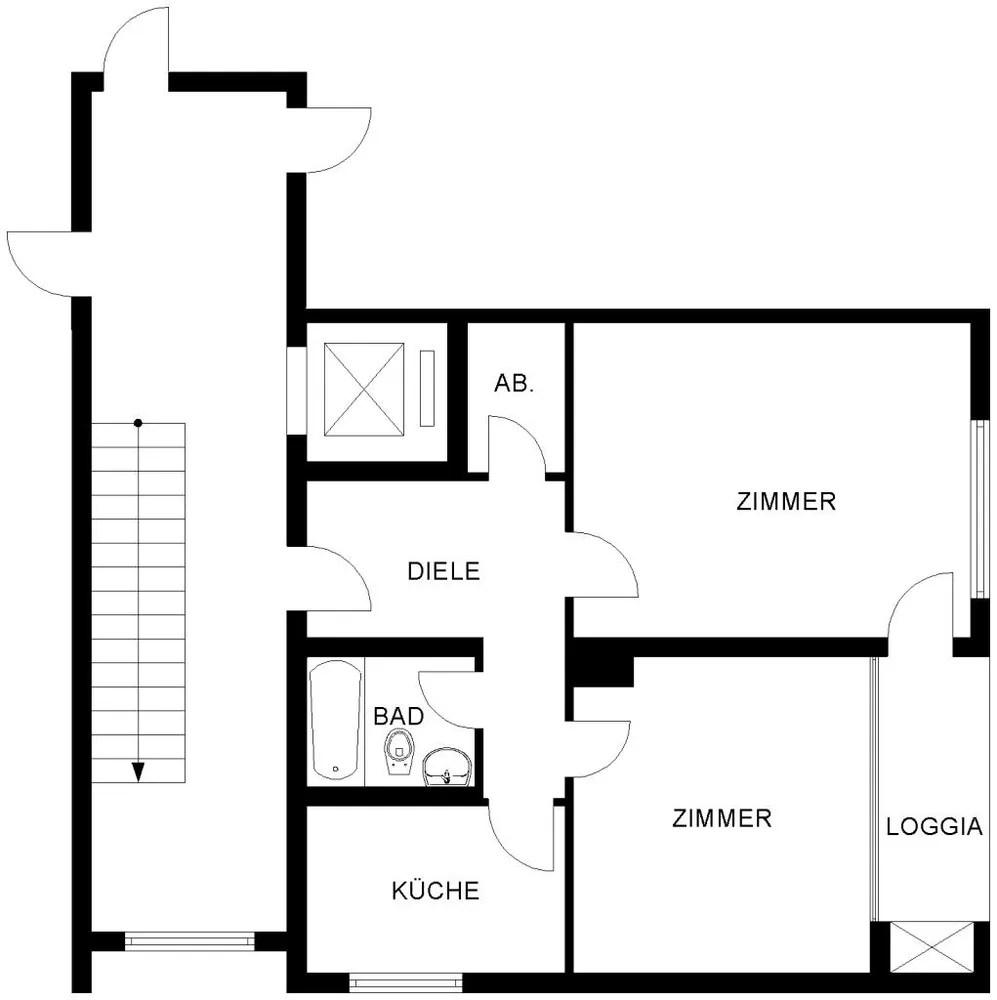 2 Zimmer Wohnung mit 55 m² in Bochum – Bild 4