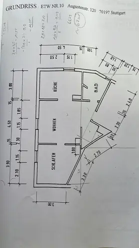 2 Zimmer Wohnung mit 70 m² in Stuttgart – Bild 9