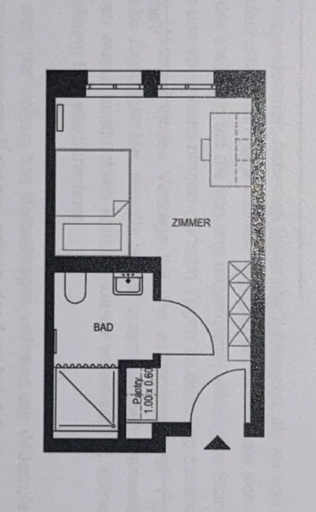 1 Zimmer Wohnung mit 22 m² in Hamburg – Bild 6