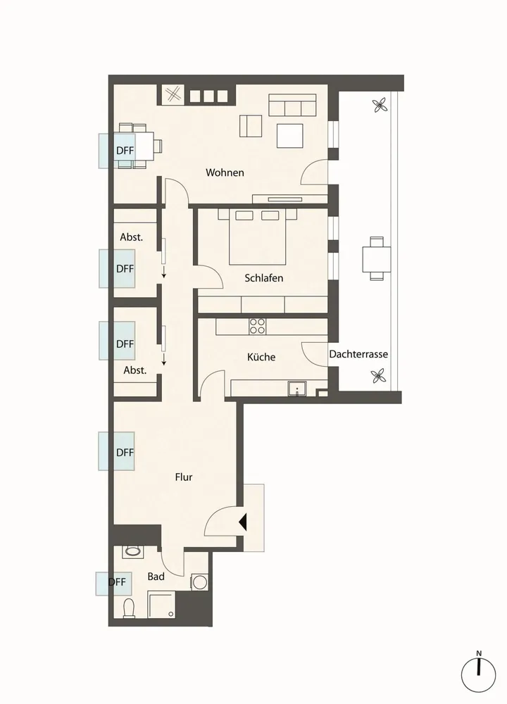 5 Zimmer Wohnung mit 116 m² in Stuttgart – Bild 7