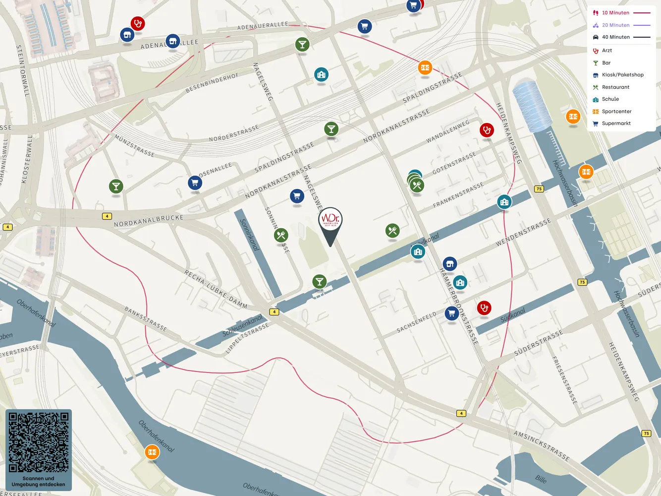 2 Zimmer Wohnung mit 53 m² in Hamburg – Bild 5