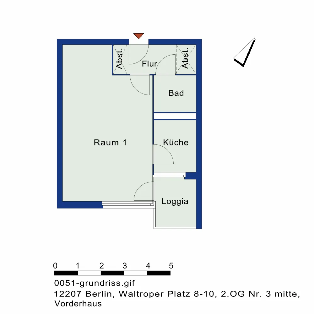 1 Zimmer Wohnung mit 37 m² in Berlin – Bild 8