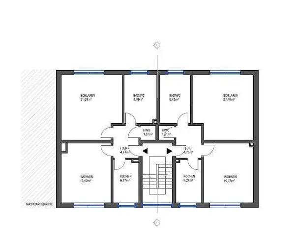 2 Zimmer Wohnung mit 59 m² in Duisburg – Bild 6