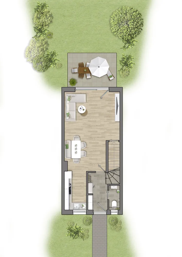 5 Zimmer Haus mit 110 m² in Krefeld – Bild 9