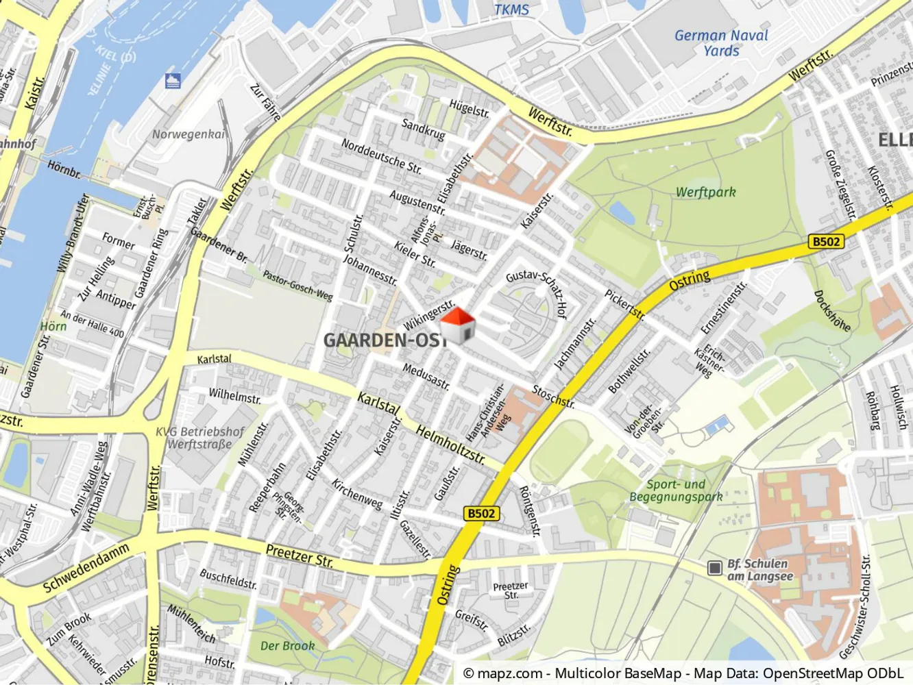 3 Zimmer Wohnung mit 60 m² in Kiel – Bild 6