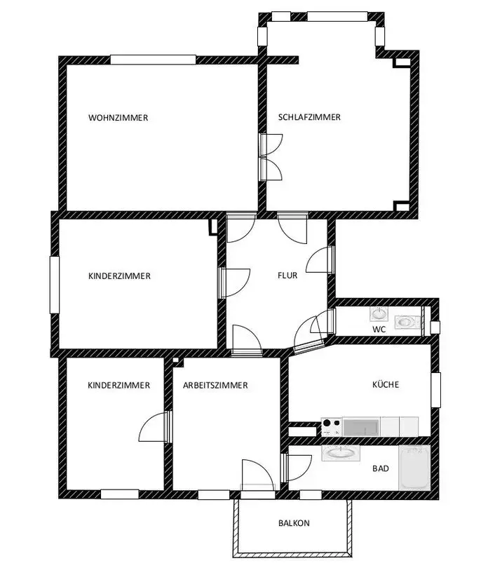 5 Zimmer Wohnung mit 137 m² in Eisenach – Bild 5