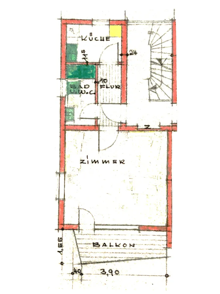 1 Zimmer Wohnung mit 32 m² in Stuttgart – Bild 3