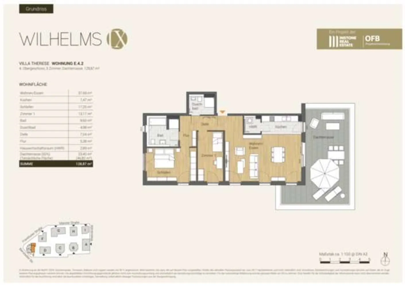 3 Zimmer Wohnung mit 128 m² in Wiesbaden – Bild 7