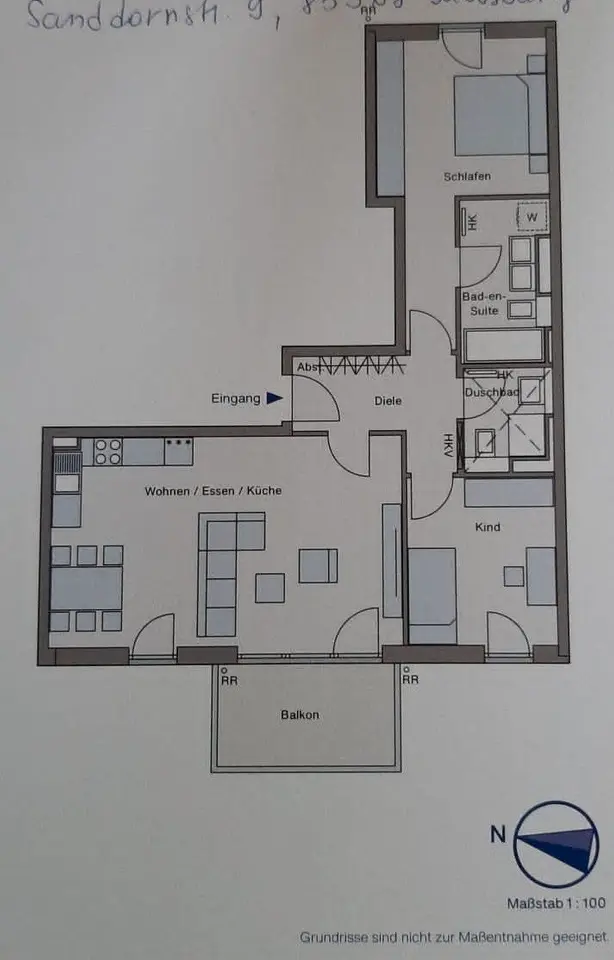 3 Zimmer Wohnung mit 65 m² in Erding – Bild 9