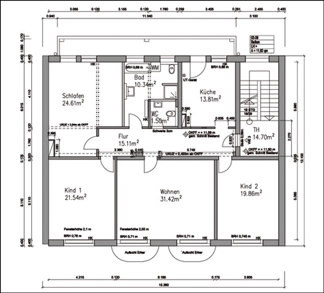 4 Zimmer Wohnung mit 150 m² in Hagen – Bild 3