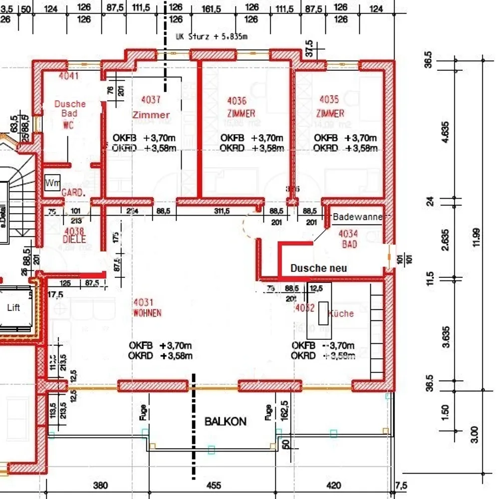 4 Zimmer Wohnung mit 129 m² in Garmisch-Partenkirchen – Bild 2