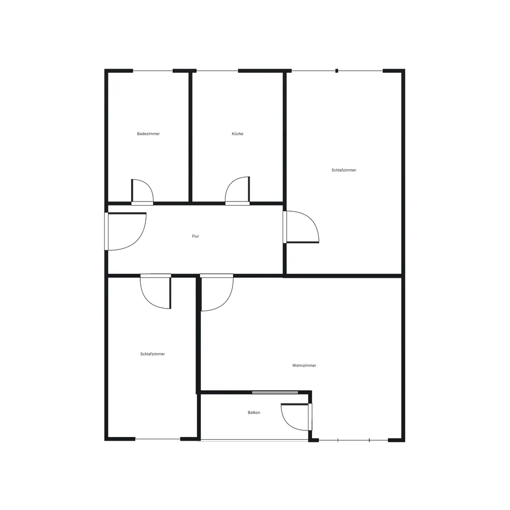 3 Zimmer Wohnung mit 69 m² in Hannover – Bild 2