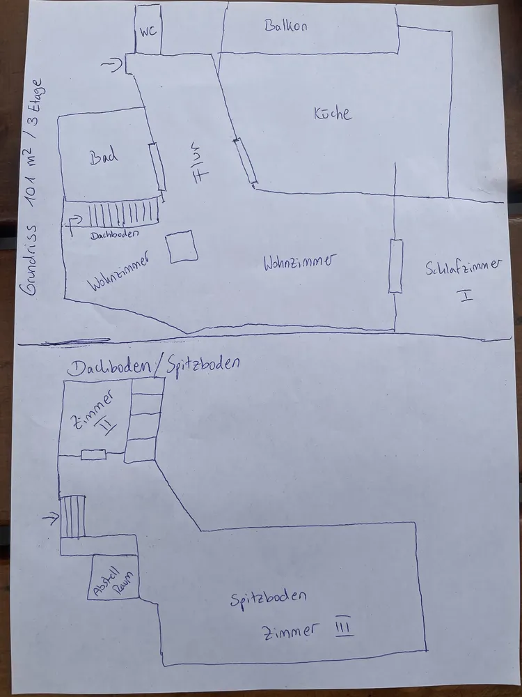 4 Zimmer Wohnung mit 101 m² in Düsseldorf – Bild 2