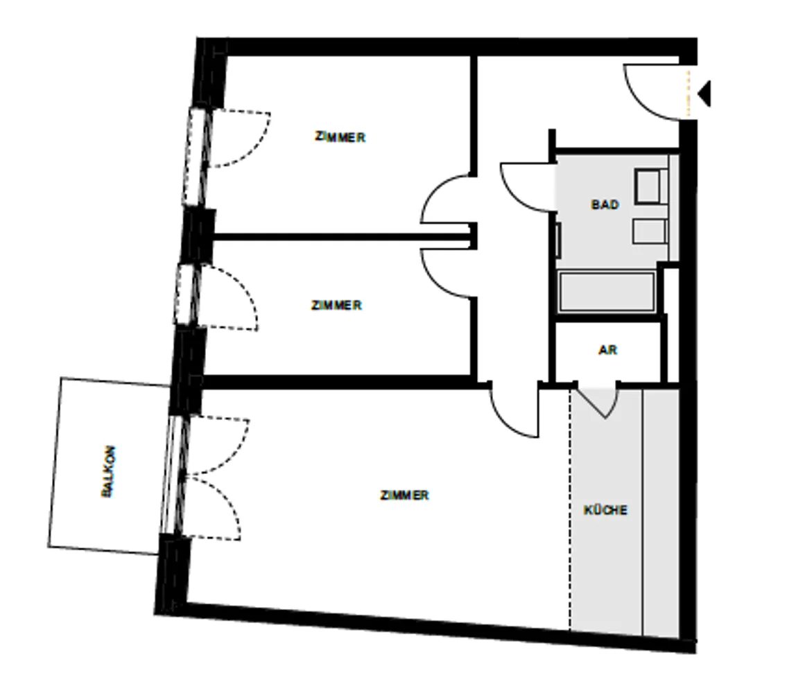 3 Zimmer Wohnung mit 74 m² in Hamburg – Bild 11