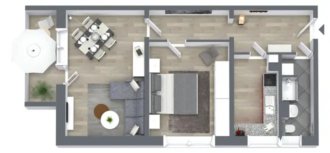 2 Zimmer Wohnung mit 57 m² in Chemnitz – Bild 5