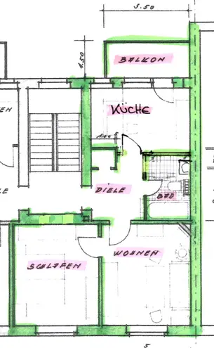 2 Zimmer Wohnung mit 50 m² in Essen – Bild 7