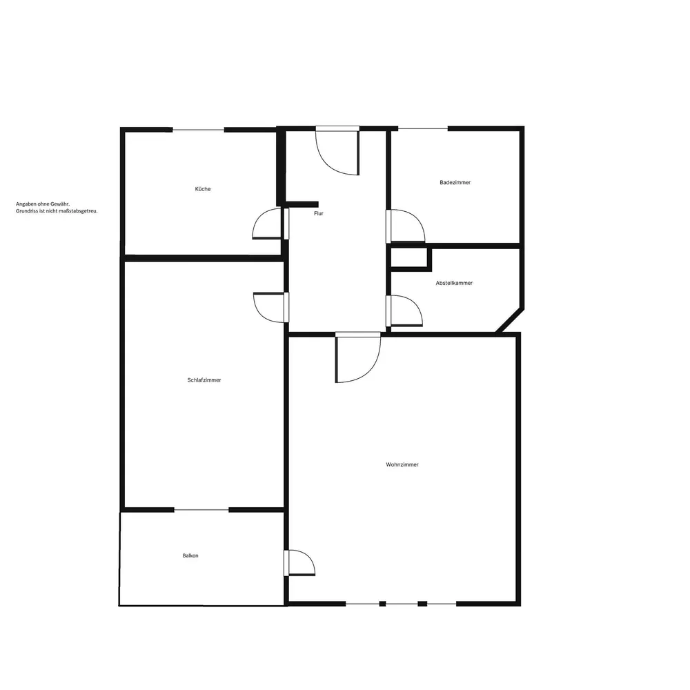 3 Zimmer Wohnung mit 69 m² in Frankfurt am Main – Bild 1