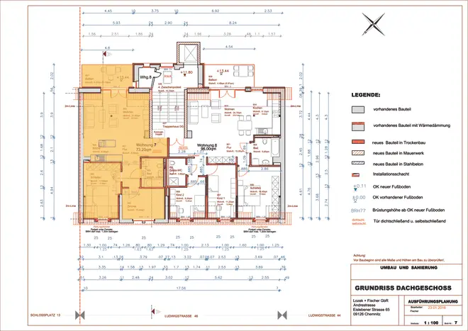3 Zimmer Wohnung mit 73 m² in Chemnitz – Bild 5
