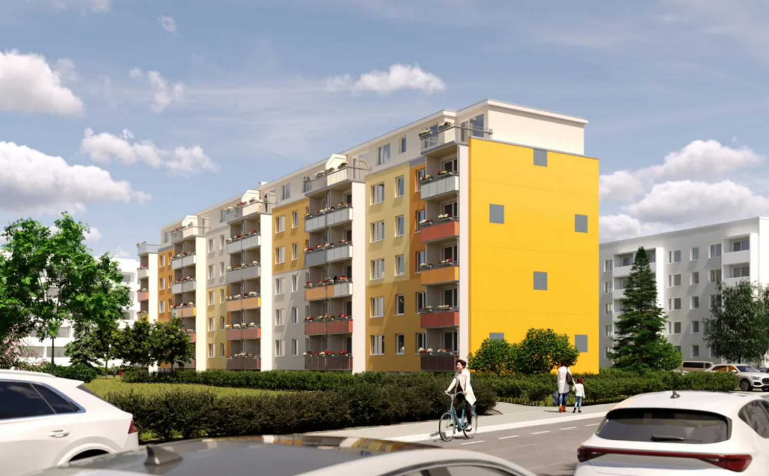 5 Zimmer Wohnung mit 122 m² in Coswig – Bild 1