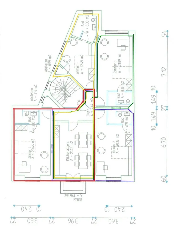 1 Zimmer Wohnung mit 25 m² in Frankfurt am Main – Bild 6