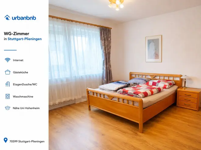 WG-Zimmer mit 24 m² in Stuttgart – Bild 1