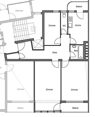 3 Zimmer Wohnung mit 87 m² in München – Bild 4