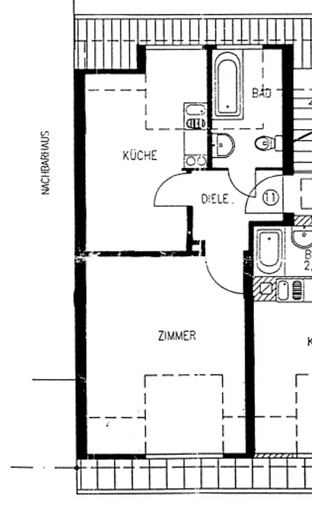 2 Zimmer Wohnung mit 35 m² in Darmstadt – Bild 7