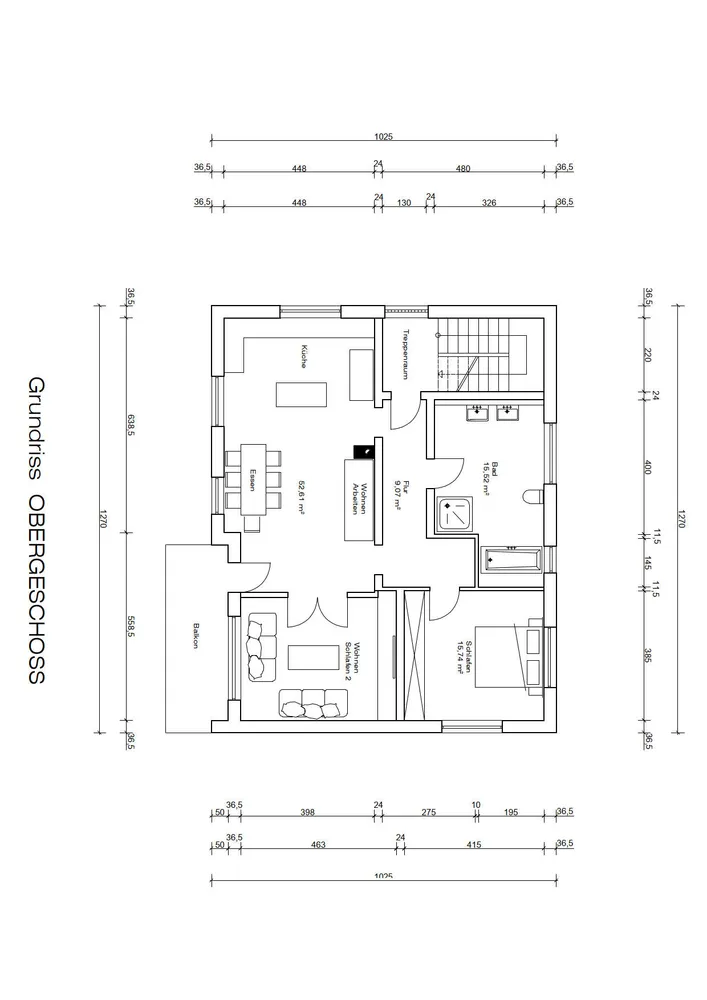 3 Zimmer Wohnung mit 105 m² in Dachau – Bild 7