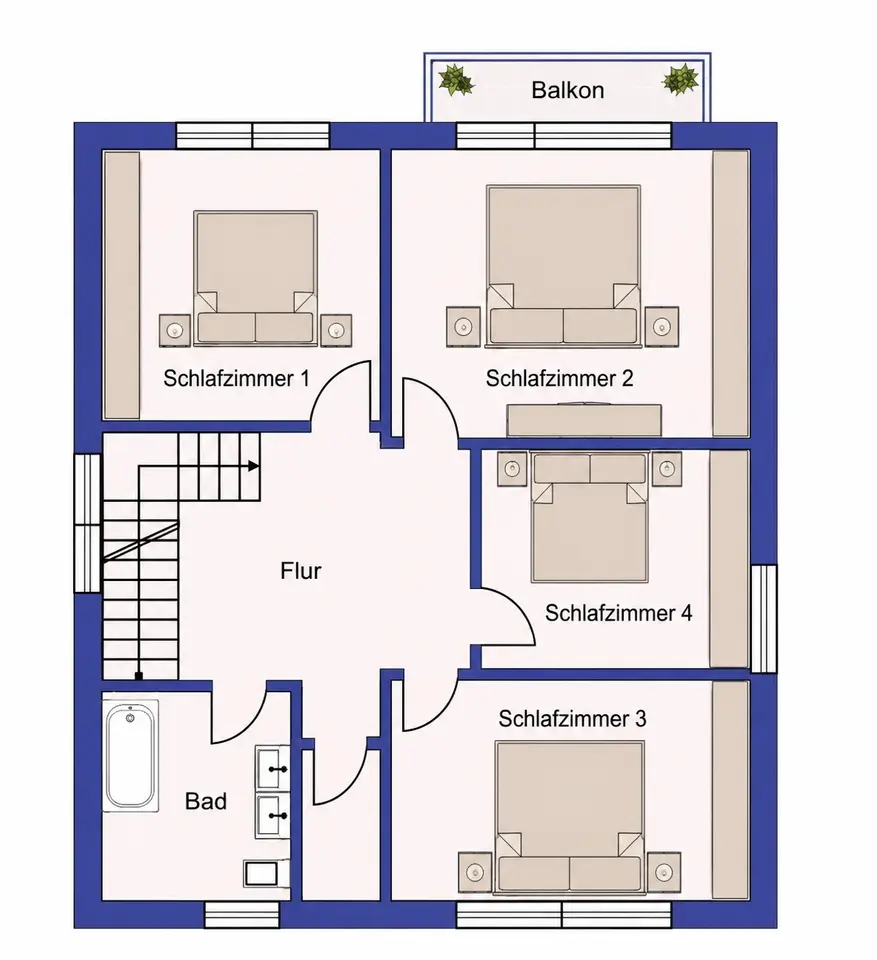 WG-Zimmer mit 160 m² in Minden – Bild 4