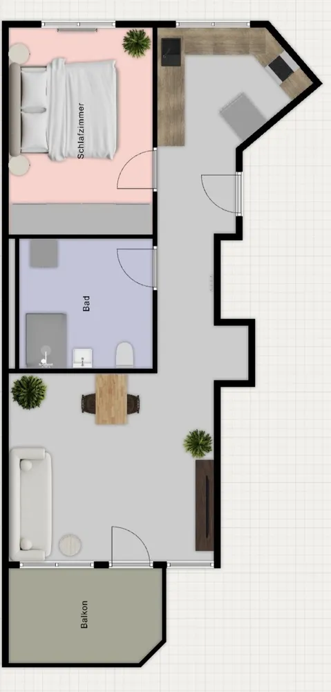 2 Zimmer Wohnung mit 52 m² in Stuttgart – Bild 5