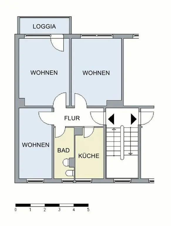 3 room apartment with 60 m² in Neubrandenburg – Photo 5