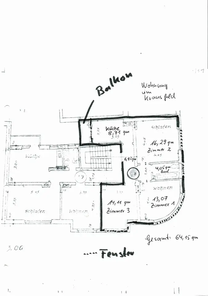 3 Zimmer Wohnung mit 70 m² in Bonn – Bild 5
